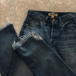Madewell Rivet & Thread Retro Straight Jeans